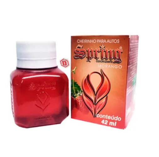 Aromatizante cheirinho Odorizante Pérola Spring Uva Morango Tutti Frutti (Modelo esponja)