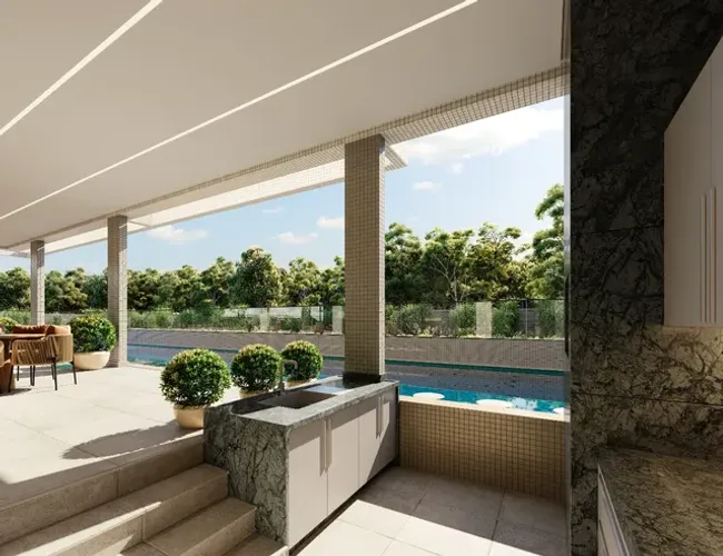 Cobertura na planta na praia Grande - Governador Celso Ramos - SC