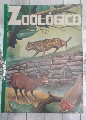 Álbum Zoológico (1971) - Editora Aquarela - Antigo e Raro 