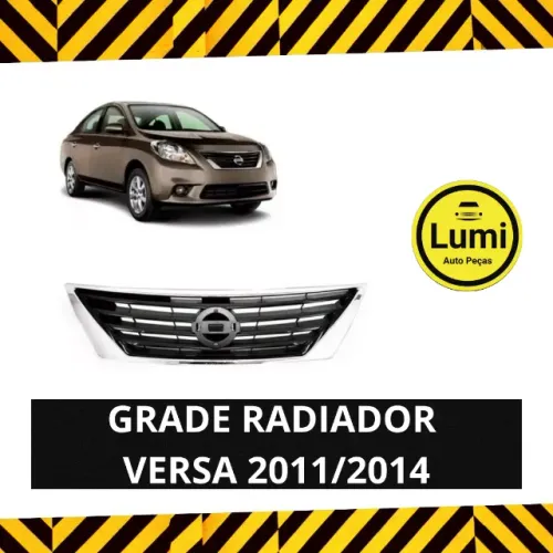 Grade Radiador Versa 11/14 - NOVA!!
