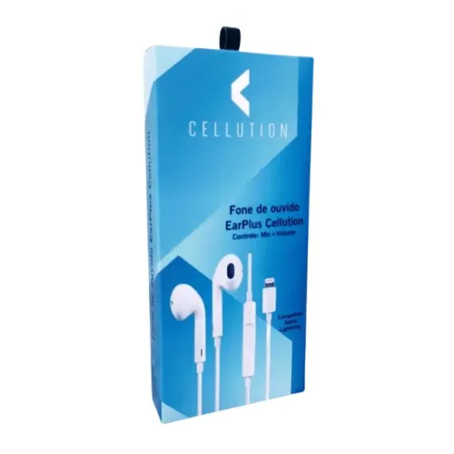 Fone de Ouvido Conector Lightning Para Apple - Cellution cod 1823