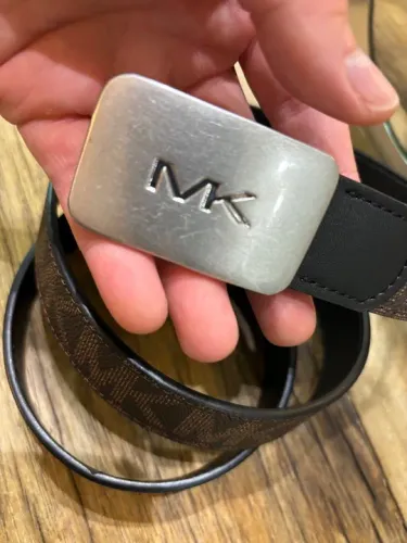 Cinto Michael Kors MK marrom