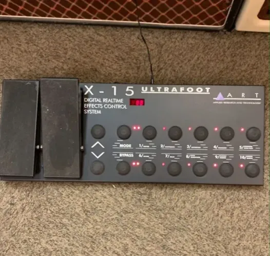 ART X-15 Ultrafoot MIDI Controller Pedal