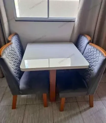 Mesa de jantar luxo 4 cadeiras ( ENTREGAMOS NO MESMO DIA )