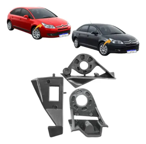 Kit Garra Farol C4 Pallas Hatch Vtr 2007 2008 2009 A 13 L.d