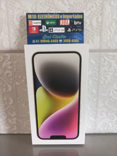 iPhone 14 128gb novo lacrado SÓ VENDA