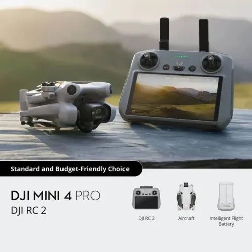 Drone Dji Mini 4 Pro Rc 2 CAIXA LACRADA 