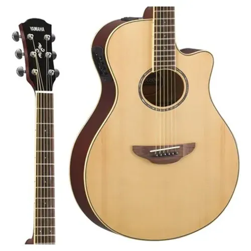 Violão Yamaha Aço APX600 Nt Natural Brilhante - Lacrado/Garantia e NF