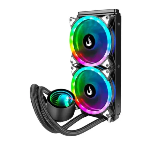 Water Cooler Gamer Rise Mode, ARGB, 240mm, RM-WCB-04-ARGB Preto