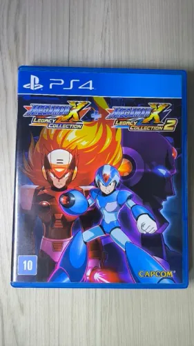 Mega Man X Legacy Collection 1 + 2 PS4 - Jogo Completo