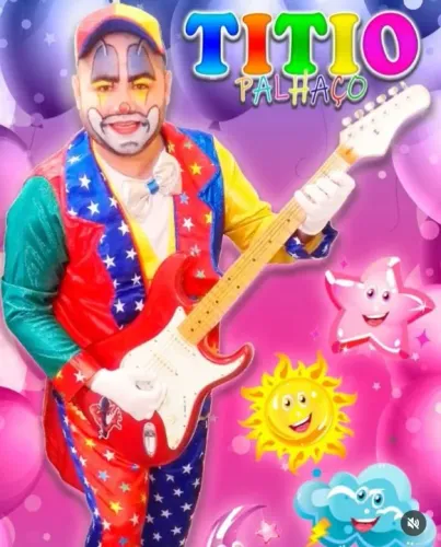 Palhaço e Recreadora, (Cantor Infantil)