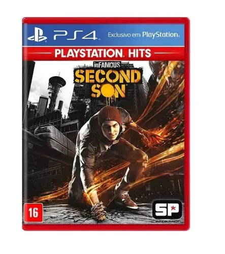 Jogo de PlayStation 4 (PS4) InFamous Second Son (Novo - Lacrado)