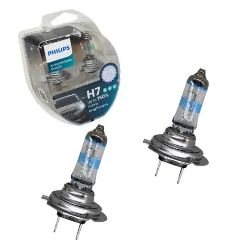 Lâmpadas X-Treme Vision H7 Philips 150%
