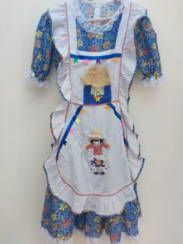 VESTIDO  FESTA JUNINA TAM M ATÉ 42