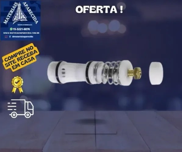 Reparo Acionador Valvula Descarga Hydra Luxo Master -novo