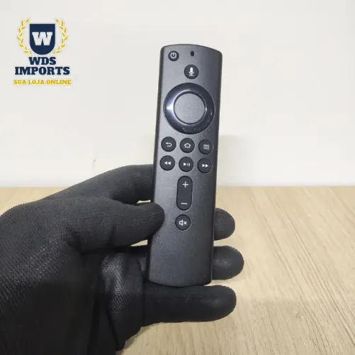 Controle Remoto compatível com Fire TV Stick Lite Smart TV Cube (2ª e 1ª geração)