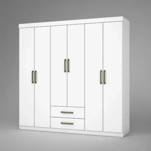 Guarda-Roupa 6 Portas/Sem Pés Áries !! Tt8228m