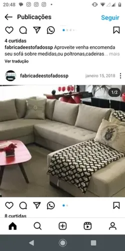 Fabrico e reformo estofados em geral 