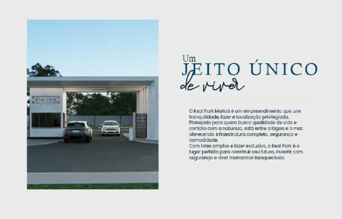 Condomínio Real Park Maricá - Localização privilegiada a 500 metros da rodovia !