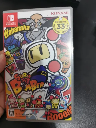 Bomberman R - Nintendo Switch (Versão JP) - Excelente estado