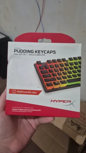 Teclas HyperX Pudding keycap ABNT2