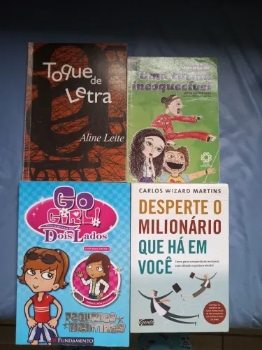 Livros diversos - Romance, infanto juvenil e autoajuda
