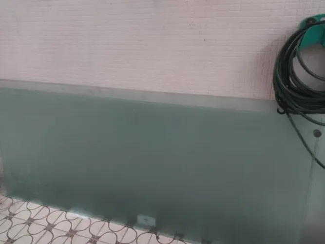 2 portas de vidro jateada 1.88x75