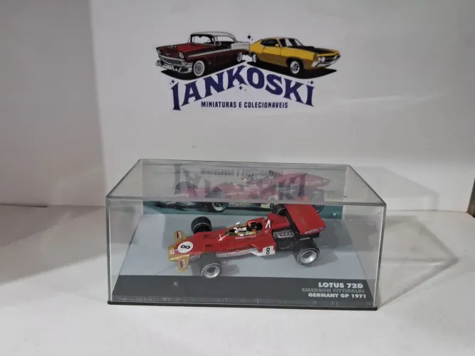 Miniatura Lotus 72D Emerson Fittipaldi