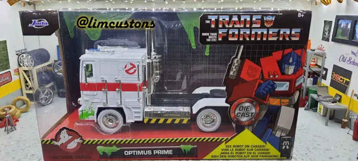 Jada toys 1:24 - Caminhão Optimus Prime - Transformes 