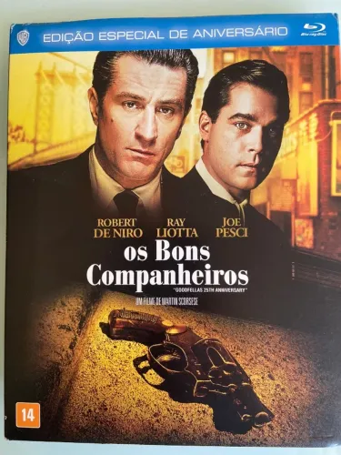BLU-RAY OS BONS COMPANHEIROS ED. ESPECIAL 25 ANOS REMASTERIZADO DUPLO + LUVA 