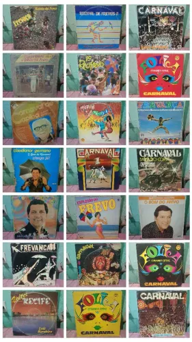 Coleção com 21 Lps de Carnaval/Disco de vini