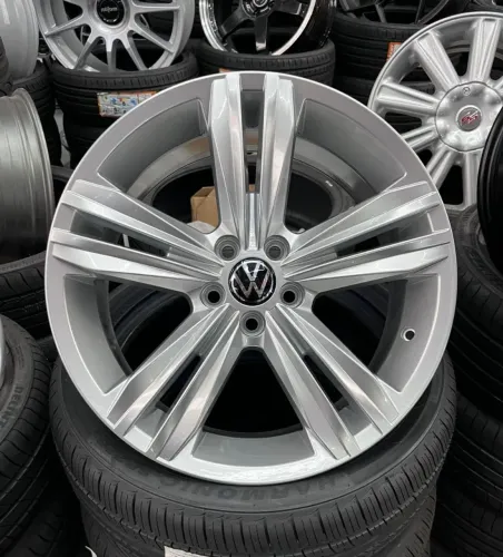 Jogo de rodas tiguan aro 17 5x100 krmai