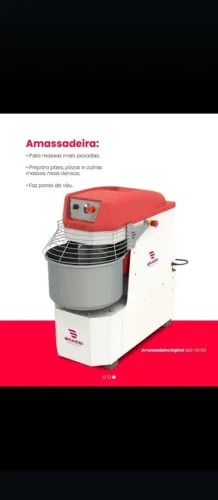 NZ. Amassadeira espiral 25 kg BRAESI 