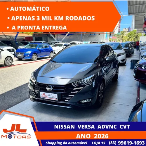 Nissan Versa Advance 1.6 CVT 2026
