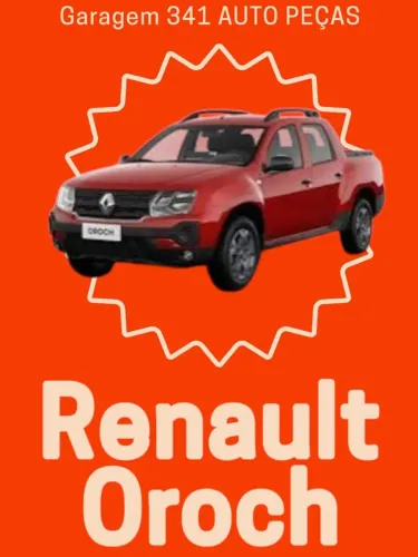 Peças para Renault Oroch - Diversas cores!