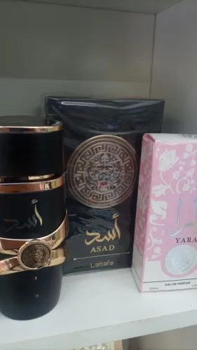 PERFUME ARABE ASAD BLACK 100 ML GANHE UM YARA ROSE DE 50 ML