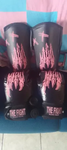 Luvas de Boxe Black Tiger-The Fight