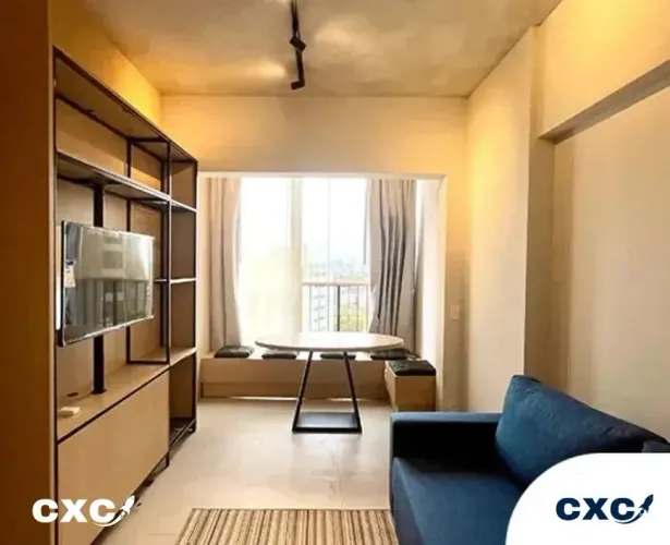 Apartamento com uma suíte e vaga de garagem para alugar na Vila Madalena