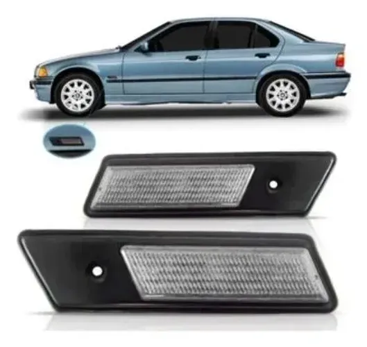Pisca Lateral LD/LE Bmw S3 Sedan Hatch 92 / 97 Cristal