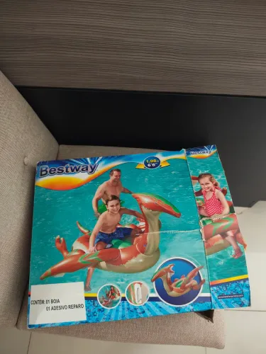 Boia Inflável Dinossauro Bestway - 1,98m