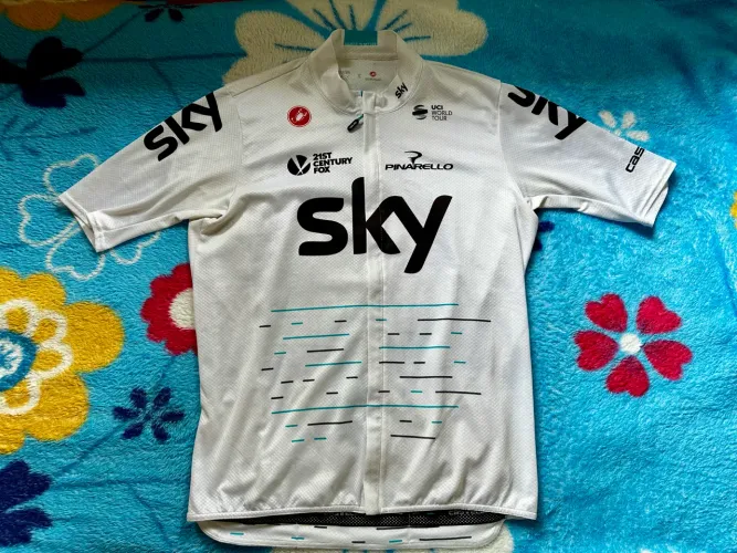 Camisa ciclismo Jersey Castelli Team Sky XL 