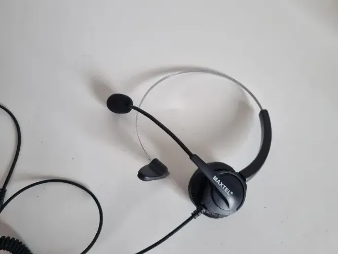 Fone De Ouvido Headset Telemarketing Com Microfone Universal