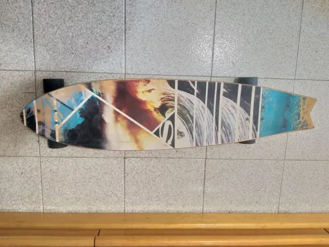 Skate longboard sthill