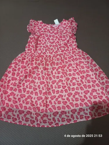 Vestido infantil estampado