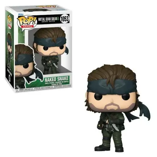 funko pop naked snake 1053 metal gear solid big boss solid snake death strange kojima
