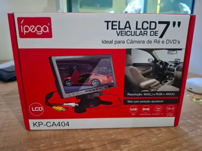 Tela LCD 7'' Veicular Ipega KP-CA404 - Nova