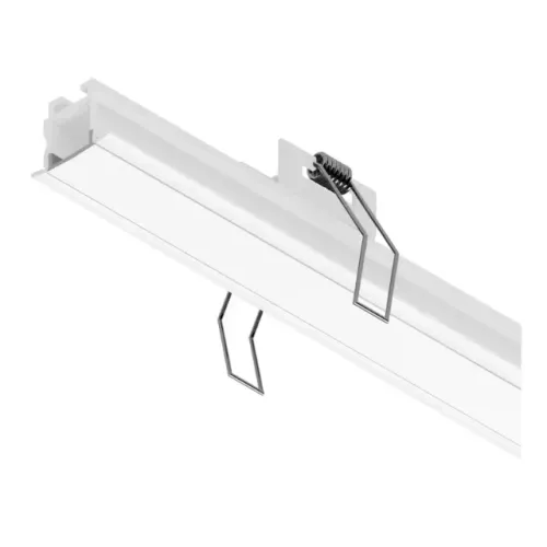 Perfil De Led Embutir Branco 3m (Honestidade e Qualidade JK Eletrônicos).