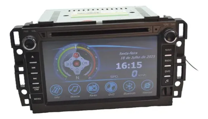 Radio Aparelho Som Multimidia Painel Chevrolet Captiva