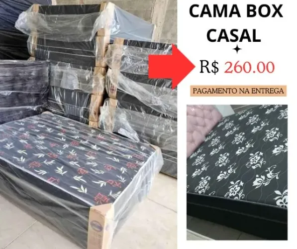 cama box casal 
