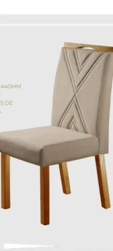 Cadeira Madeira Luxo 